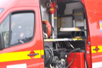 Incendiu într-o clădire părăsită de pe bulevardul Mamaia